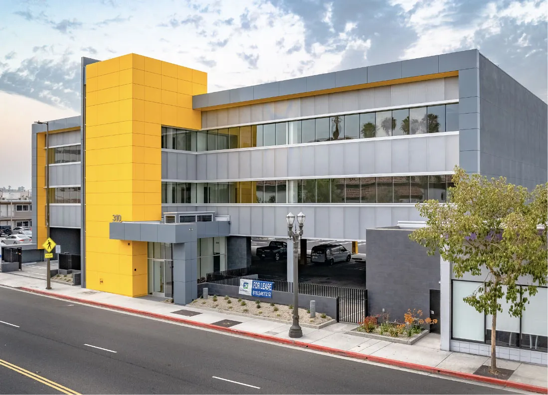 Office building listed for lease by Specialized Realty